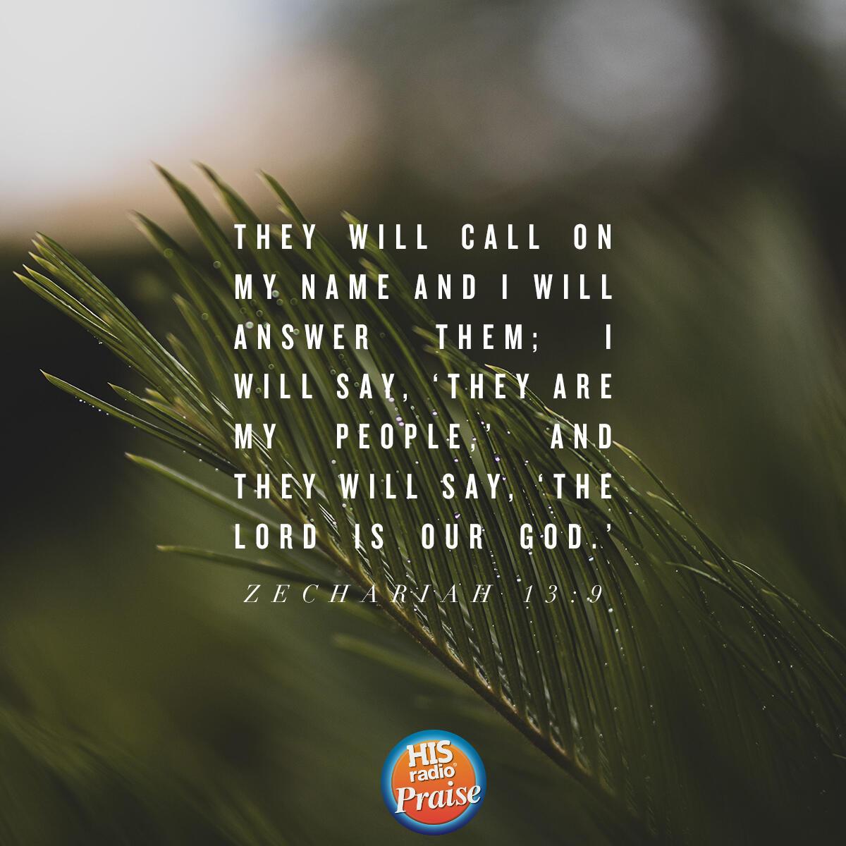 Zechariah 13:9 - Verse of the Day