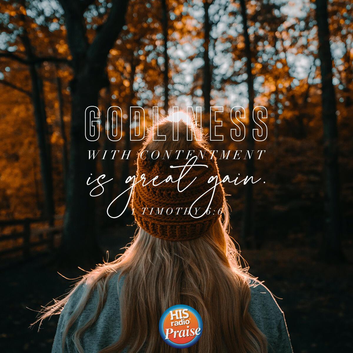 1 Timothy 6:6 - Verse of the Day