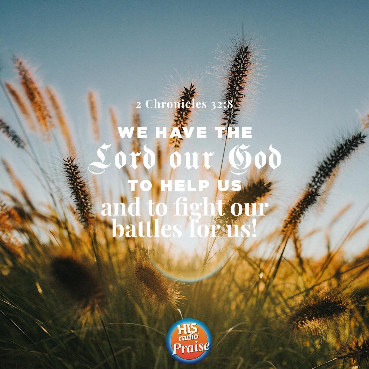 2 Chronicles 32:8 - Verse of the Day