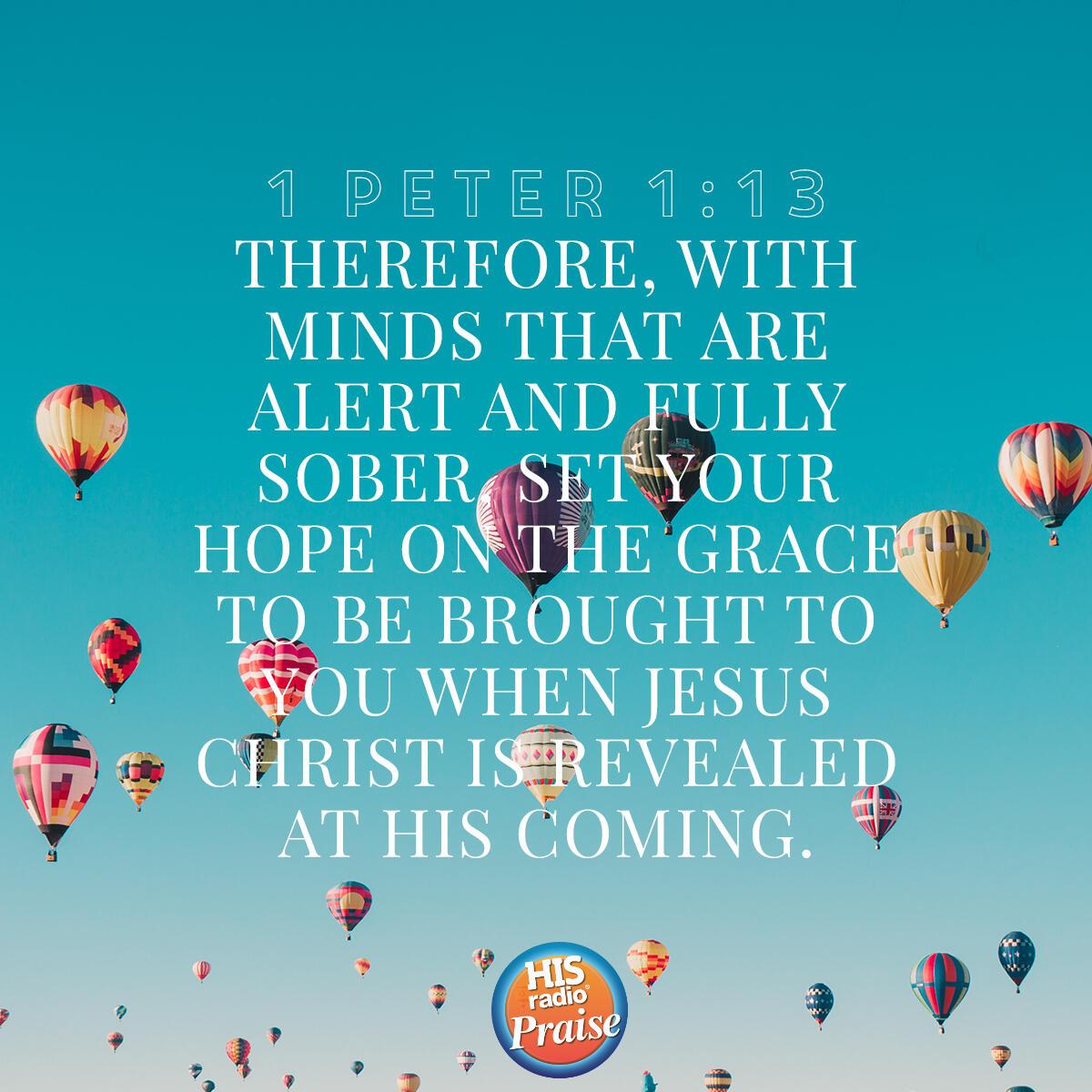 1 Peter 1:13 - Verse of the Day