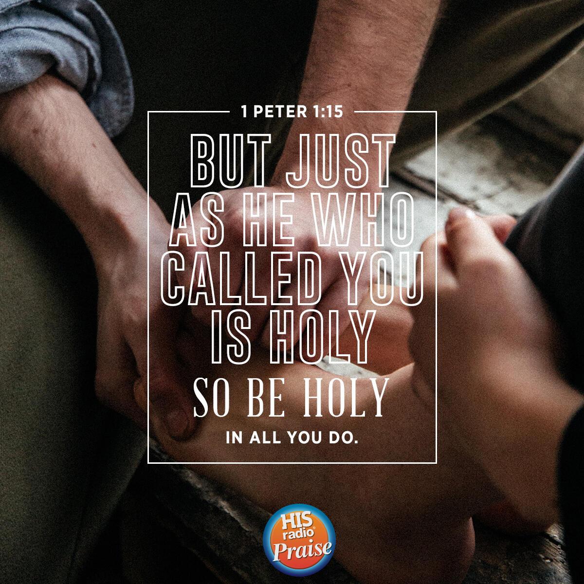 1 Peter 1:15 - Verse of the Day