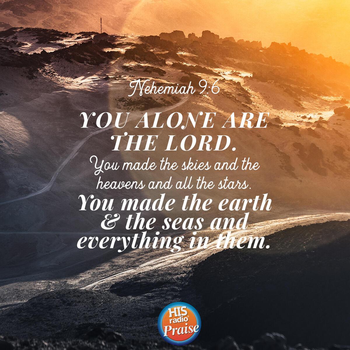 Nehemiah 9:6 - Verse of the Day