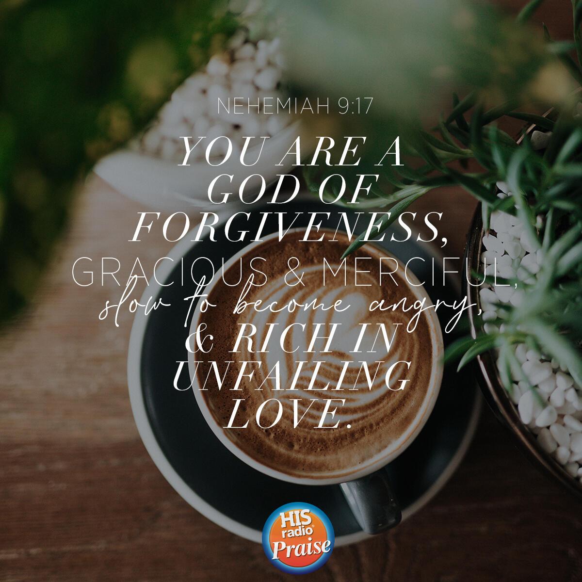 Nehemiah 9:17 - Verse of the Day
