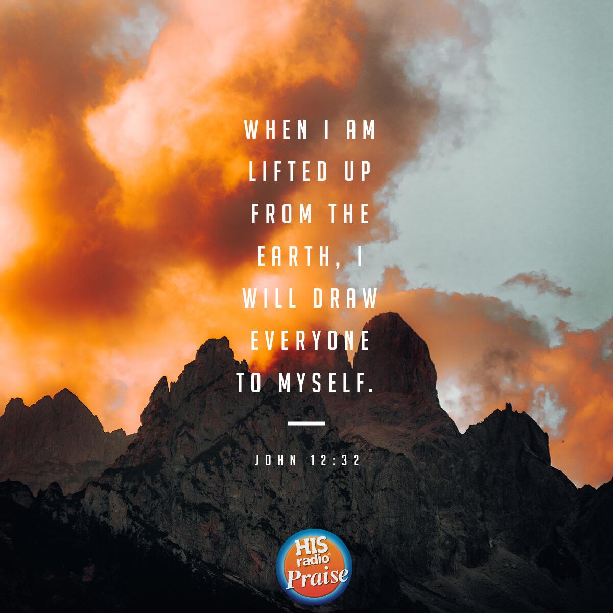 John 12:32 - Verse of the Day