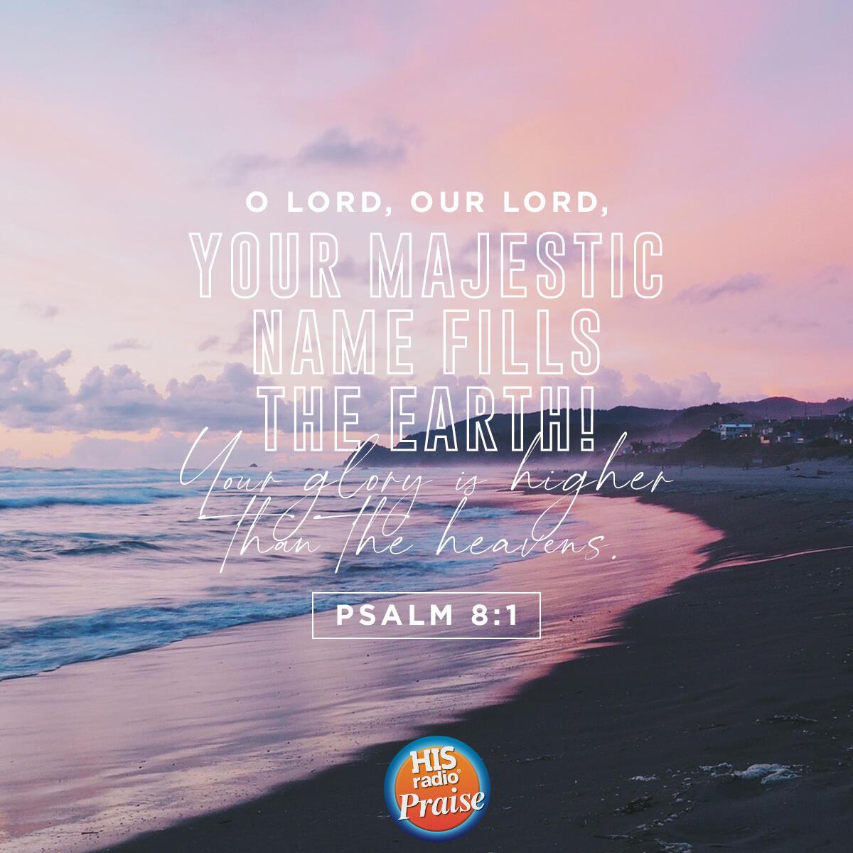 Psalm 8:1 - Verse of the Day