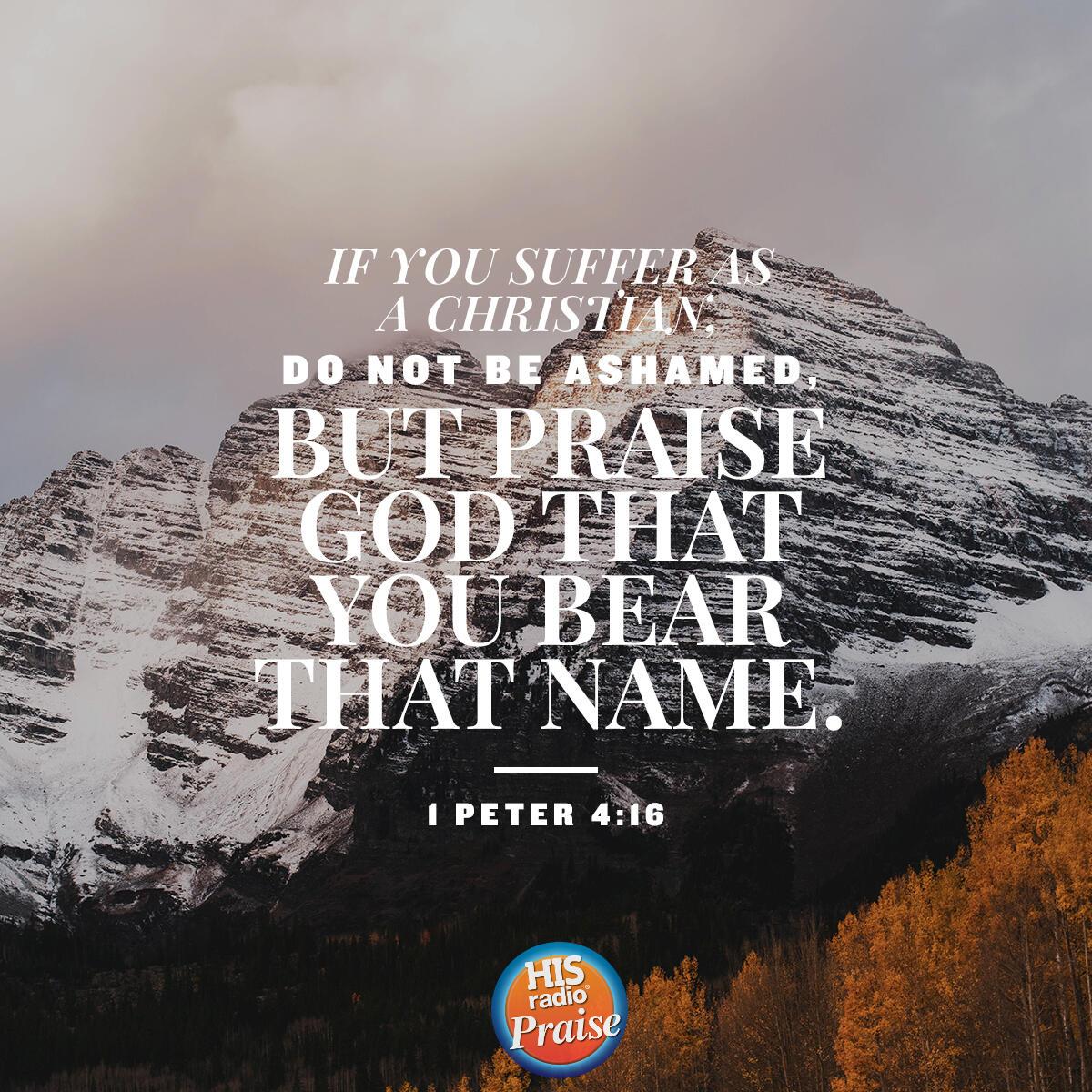 1 Peter 4:16