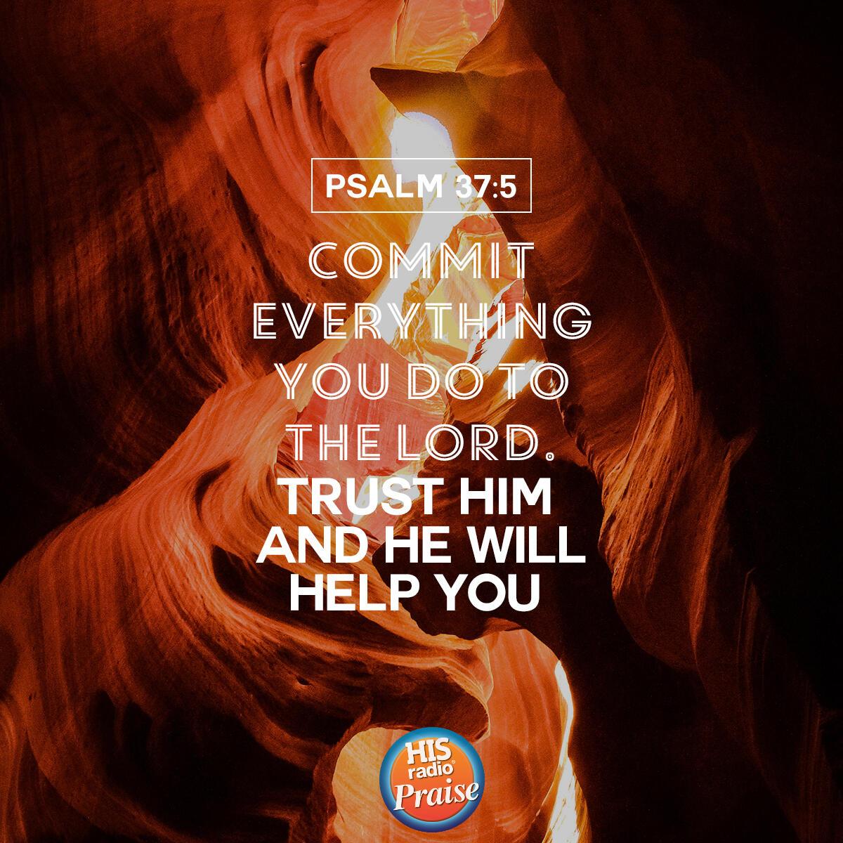 Psalm 37:5 - Verse of the Day