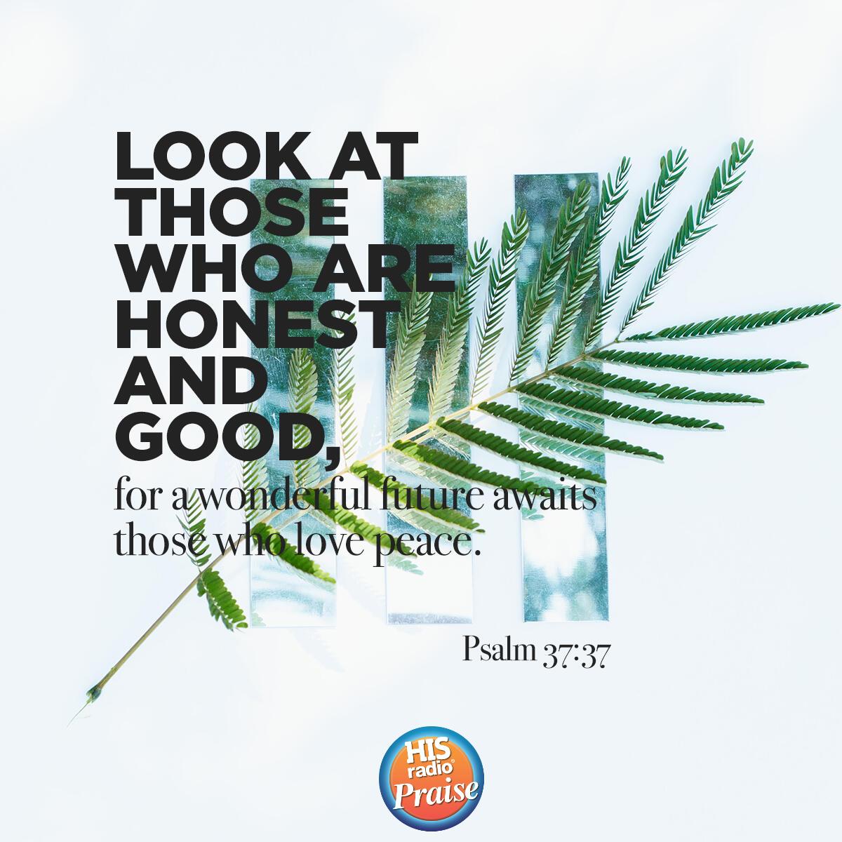 Psalm 37:37 - Verse of the Day