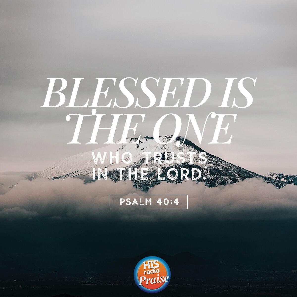 Psalm 40:4 - Verse of the Day