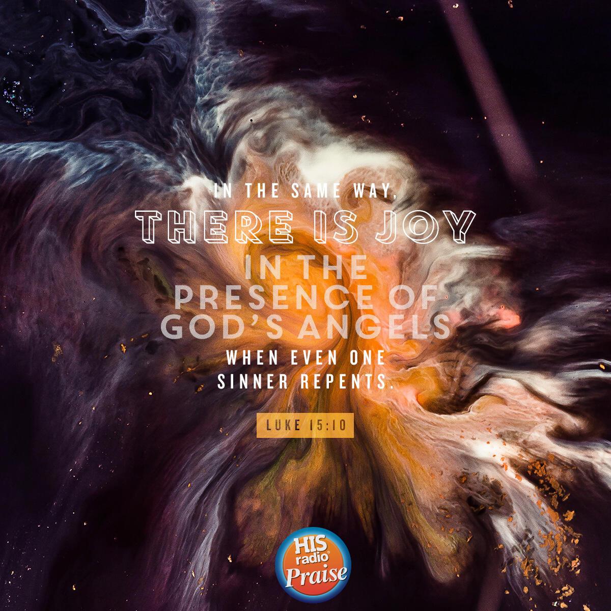 Luke 15:10 - Verse of the Day