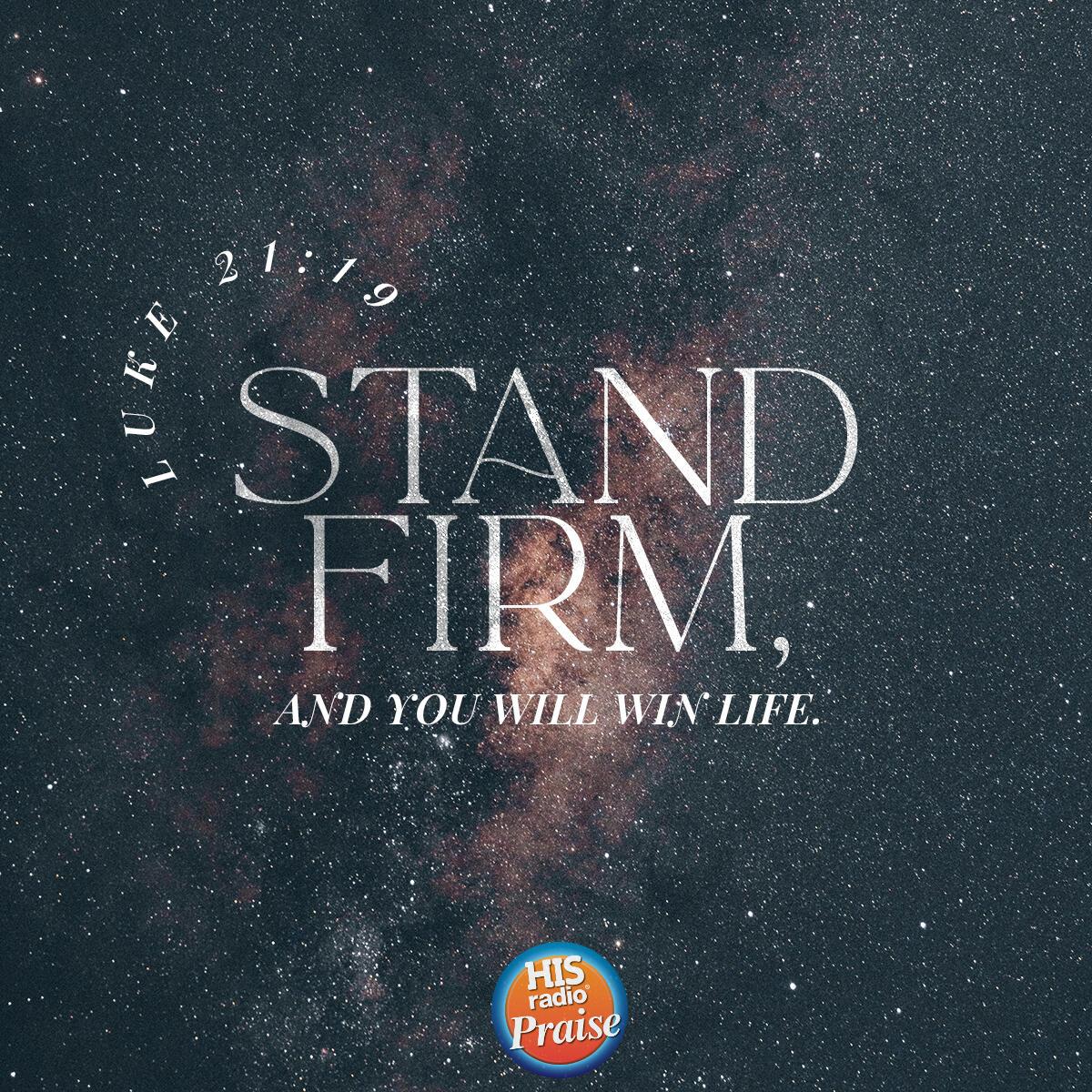 Luke 21:19 - Verse of the Day