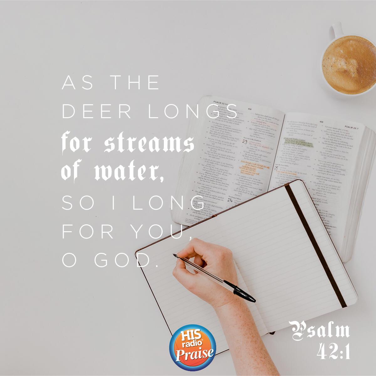 Psalm 42:1 - Verse of the Day