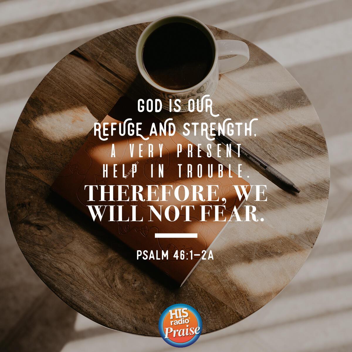 Psalm 46:1-2a - Verse of the Day