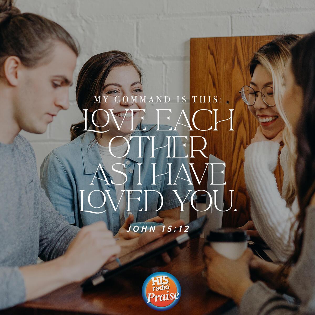 John 15:12 - Verse of the Day
