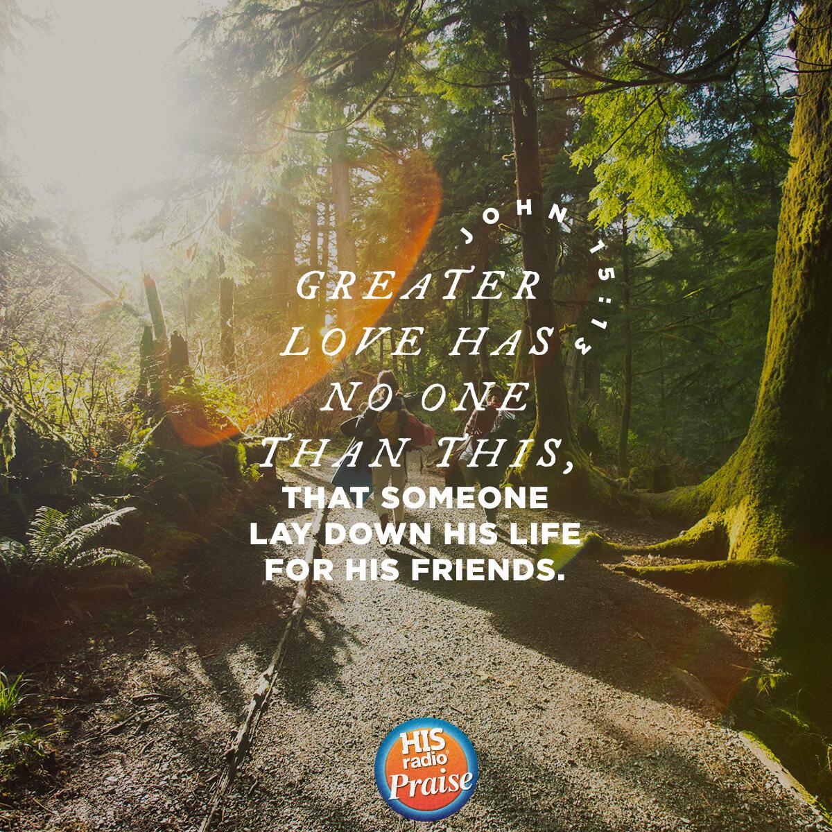 John 15:13 - Verse of the Day