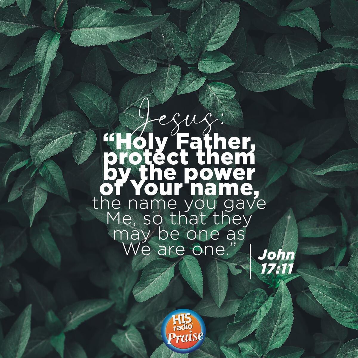 John 17:11 - Verse of the Day