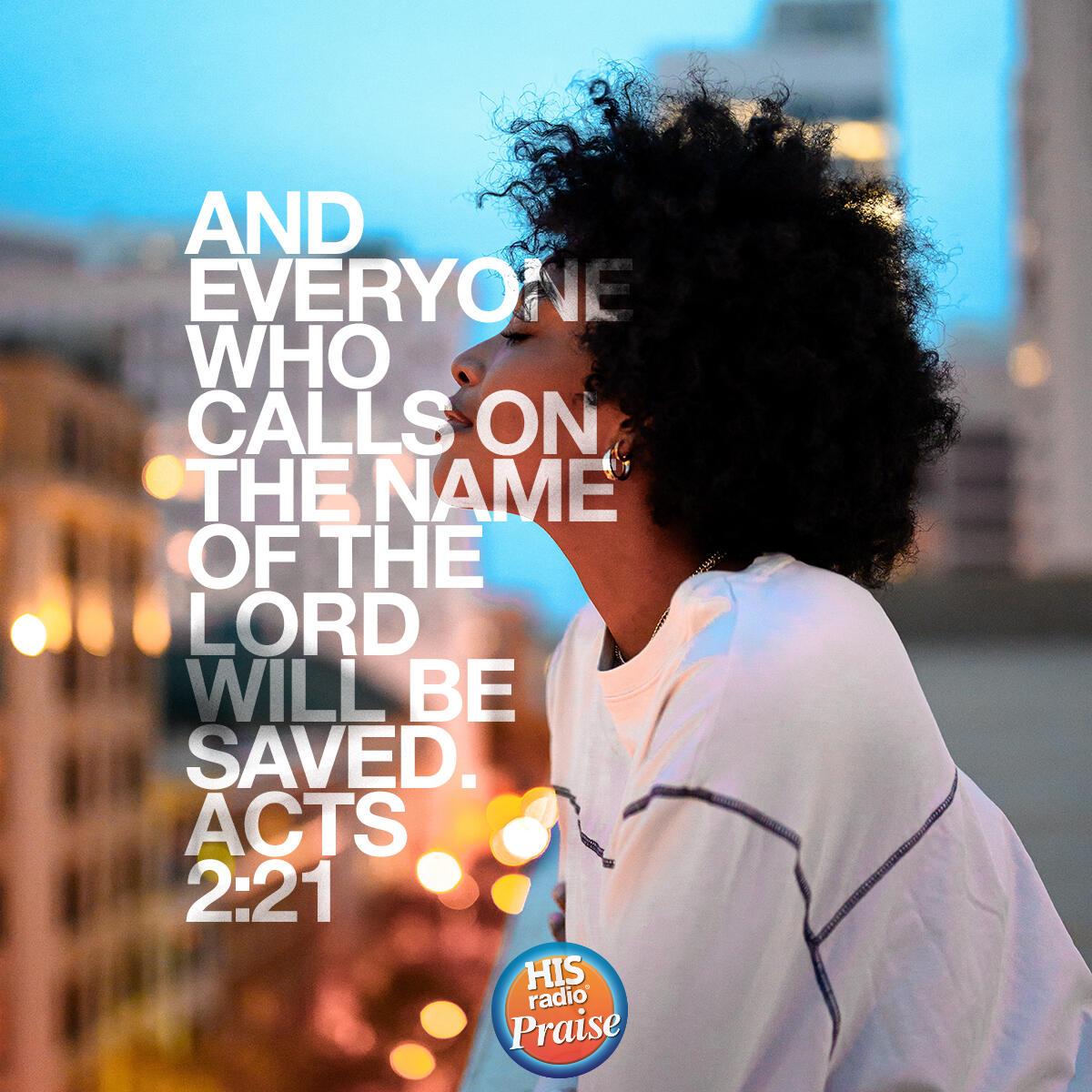 Acts 2:21 - Verse of the Day