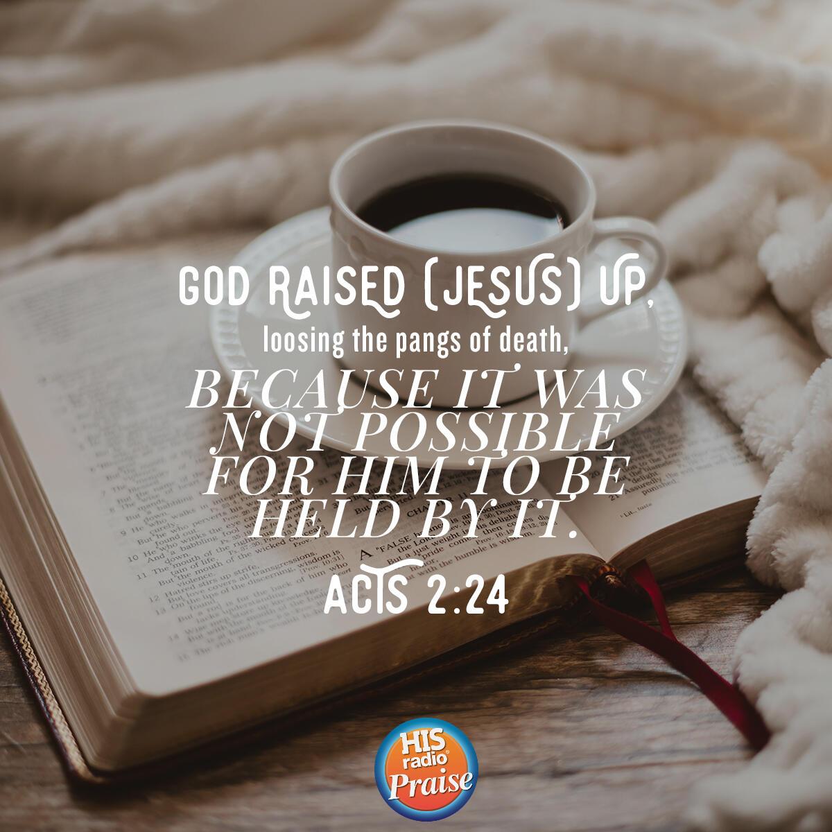 Acts 2:24 - Verse of the Day