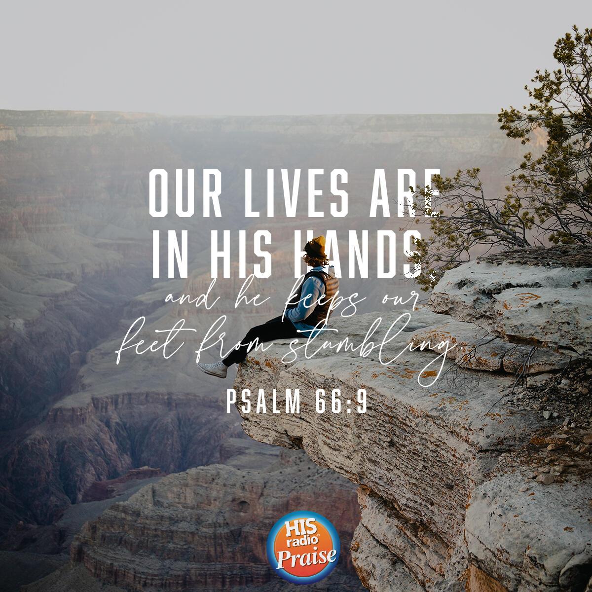 Psalm 66:9 - Verse of the Day