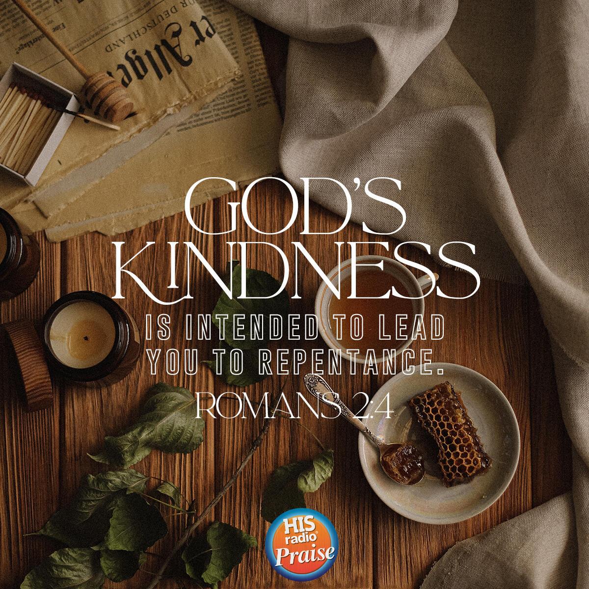 Romans 2:4 - Verse of the Day