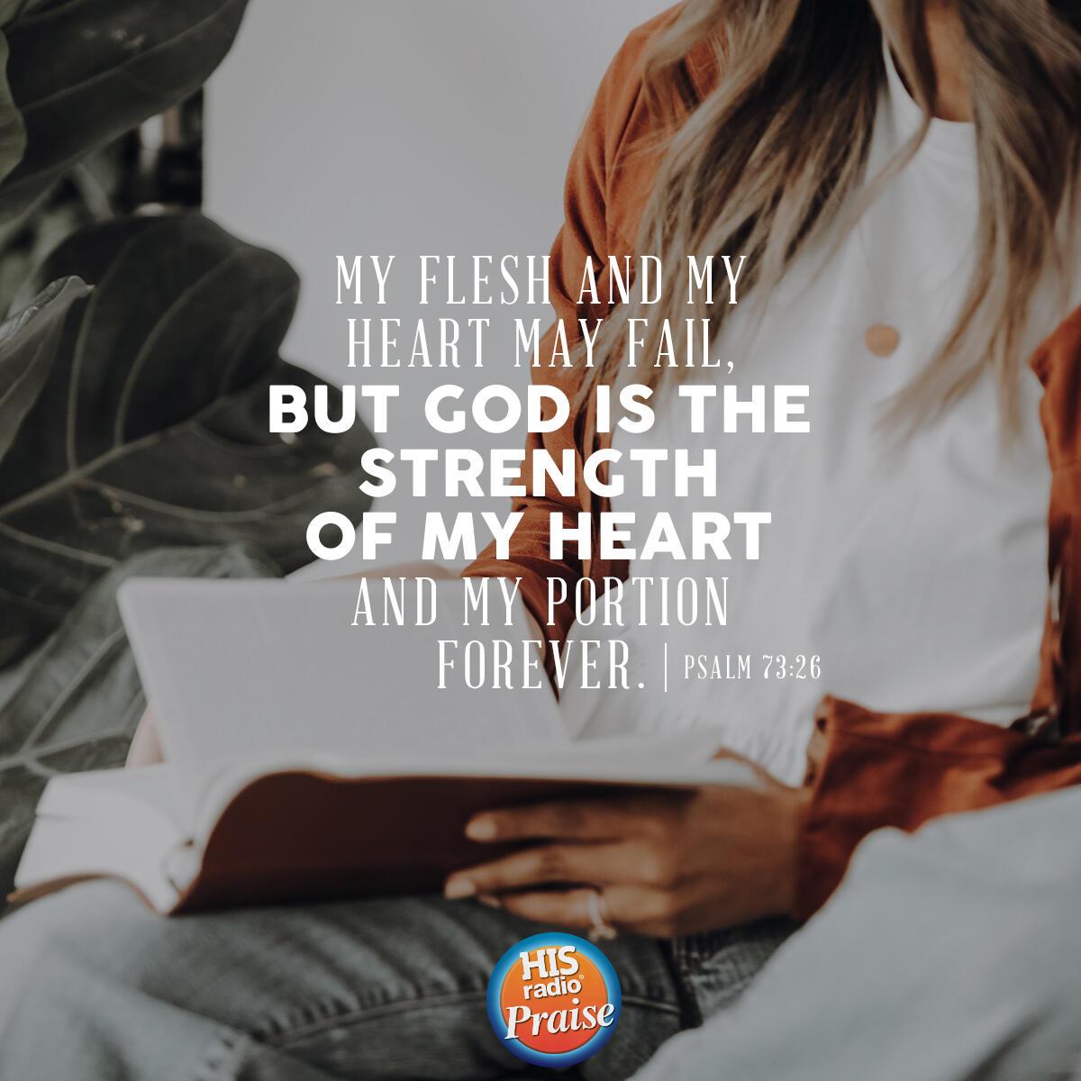 Psalm 73:26 - Verse of the Day