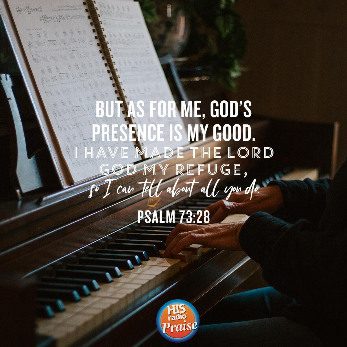 Psalm 73:28 - Verse of the Day