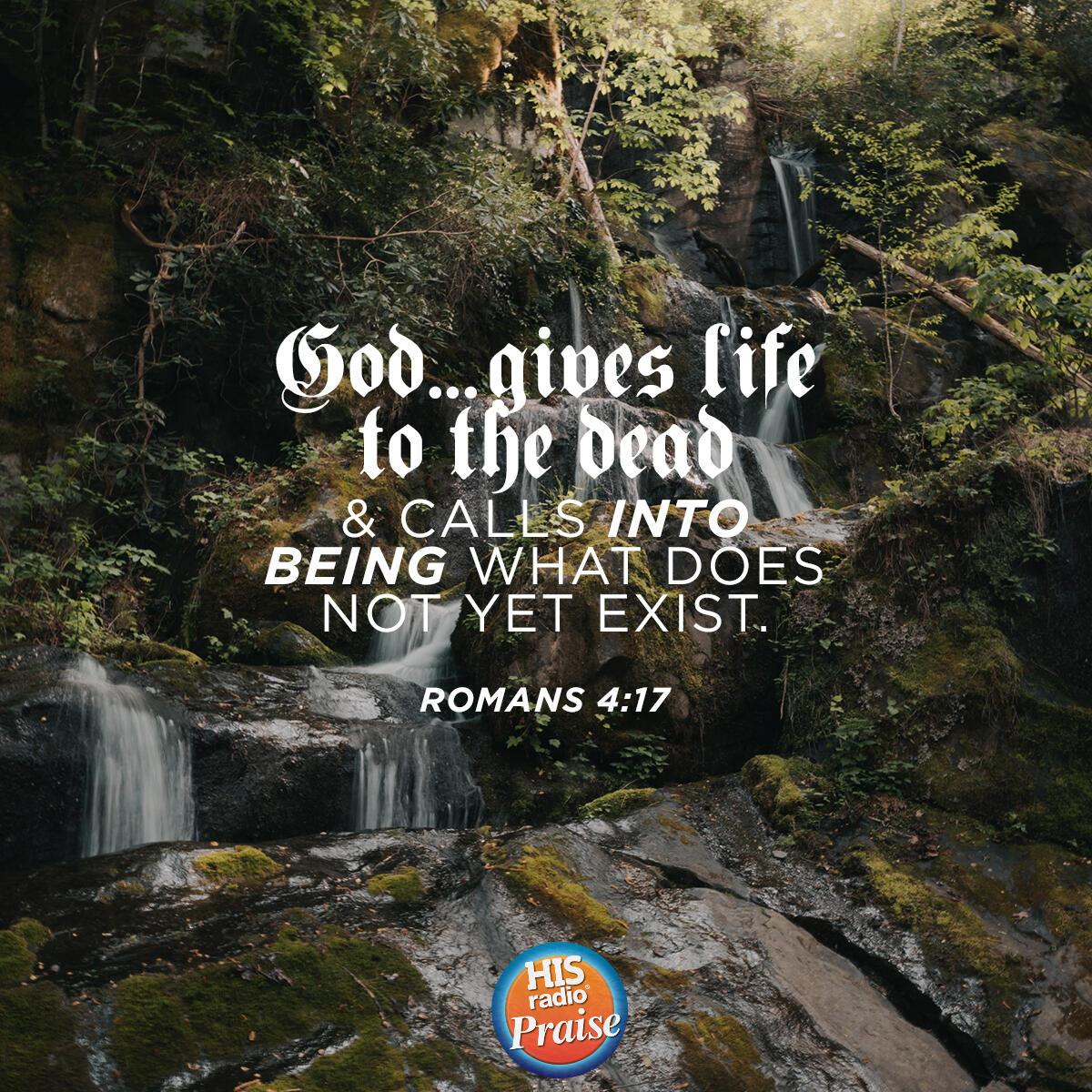 Romans 4:17 - Verse of the Day