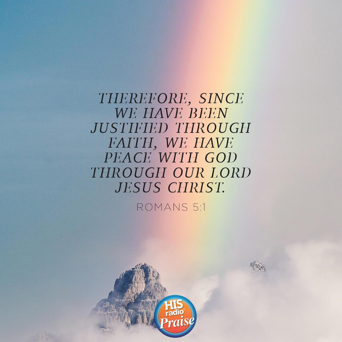 Romans 5:1 - Verse of the Day