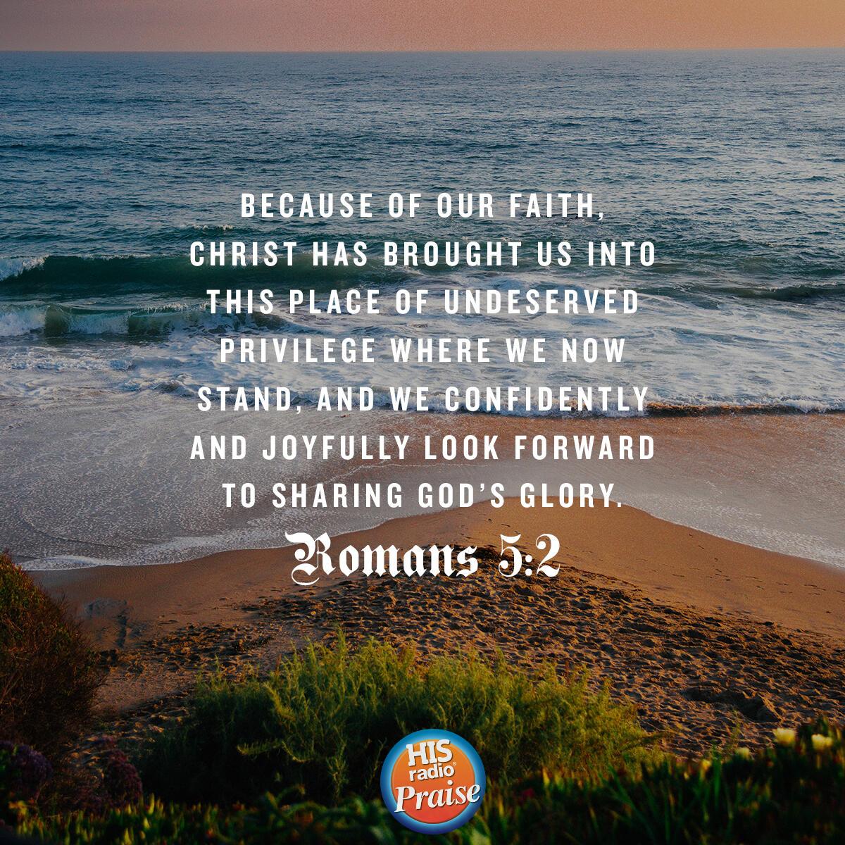 Romans 5:2 - Verse of the Day