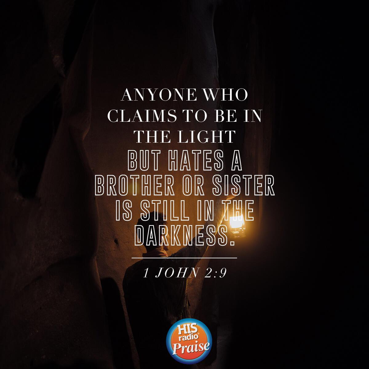 1 John 2:9 - Verse of the Day