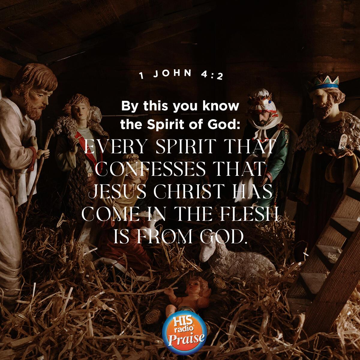 1 John 4:2 - Verse of the Day