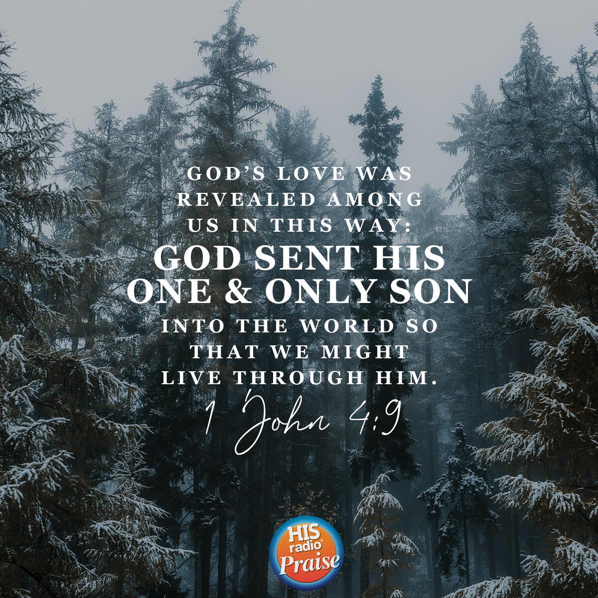 1 John 4:9 - Verse of the Day