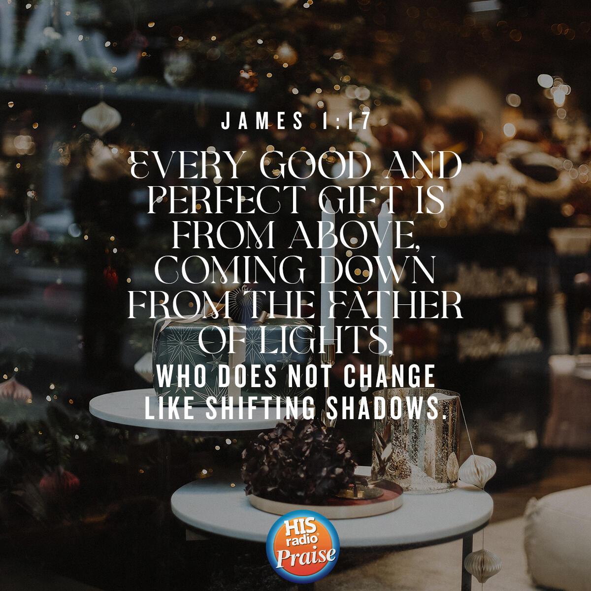 James 1:17 - Verse of the Day