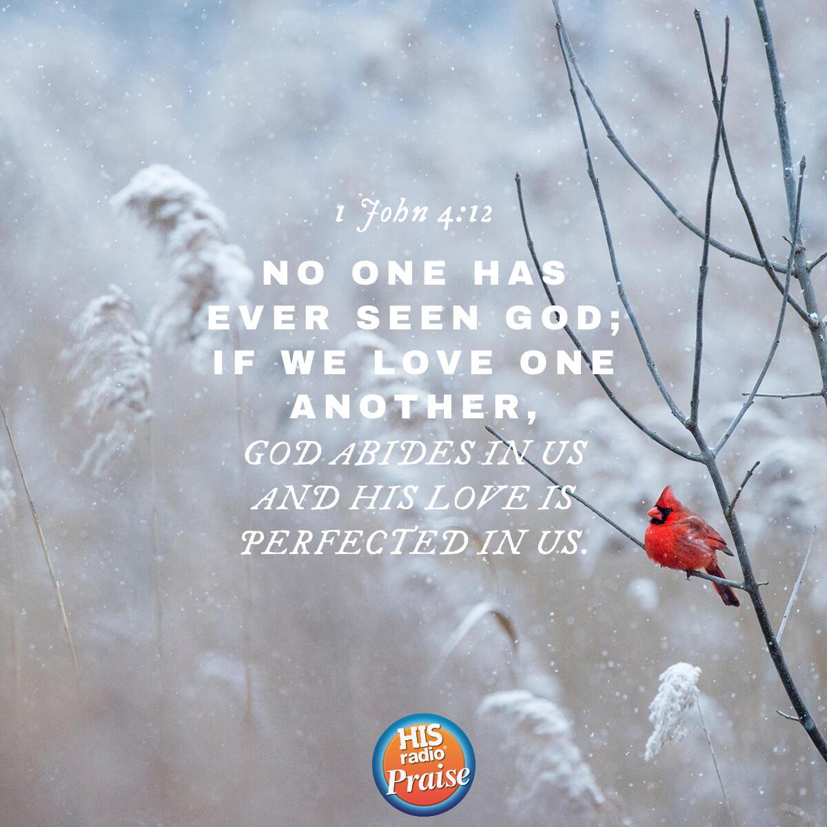 1 John 4:12 - Verse of the Day