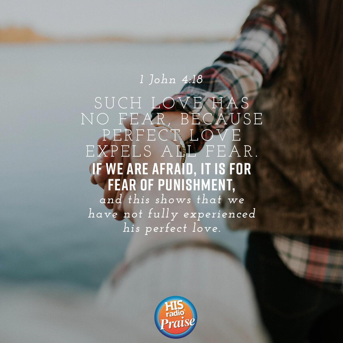 1 John 4:18 - Verse of the Day