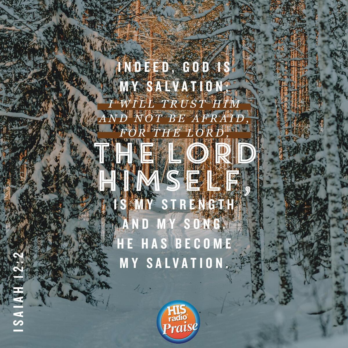 Isaiah 12:2 - Verse of the Day