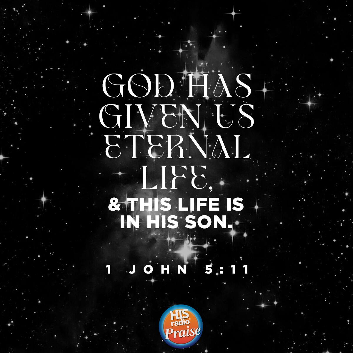 1 John 5:11 - Verse of the Day