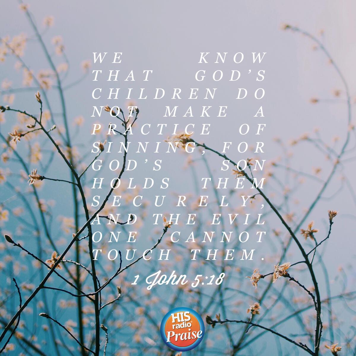 1 John 5:18 - Verse of the Day