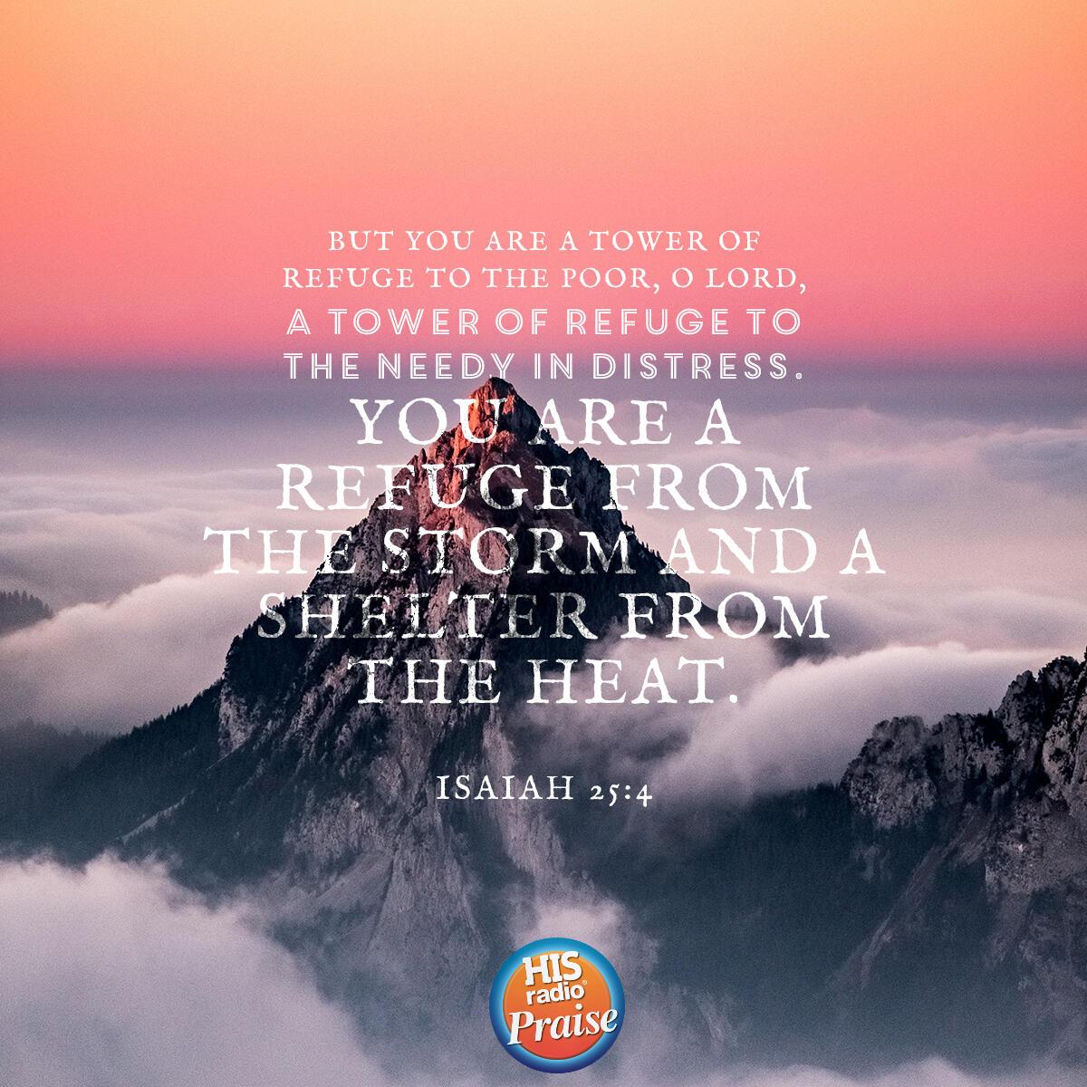 Isaiah 25:4 - Verse of the Day