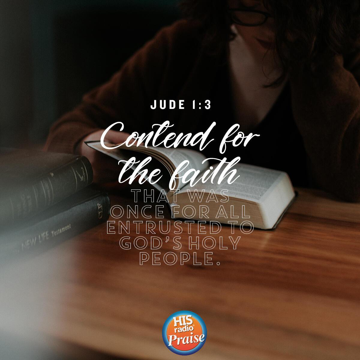 Jude 3 - Verse of the Day