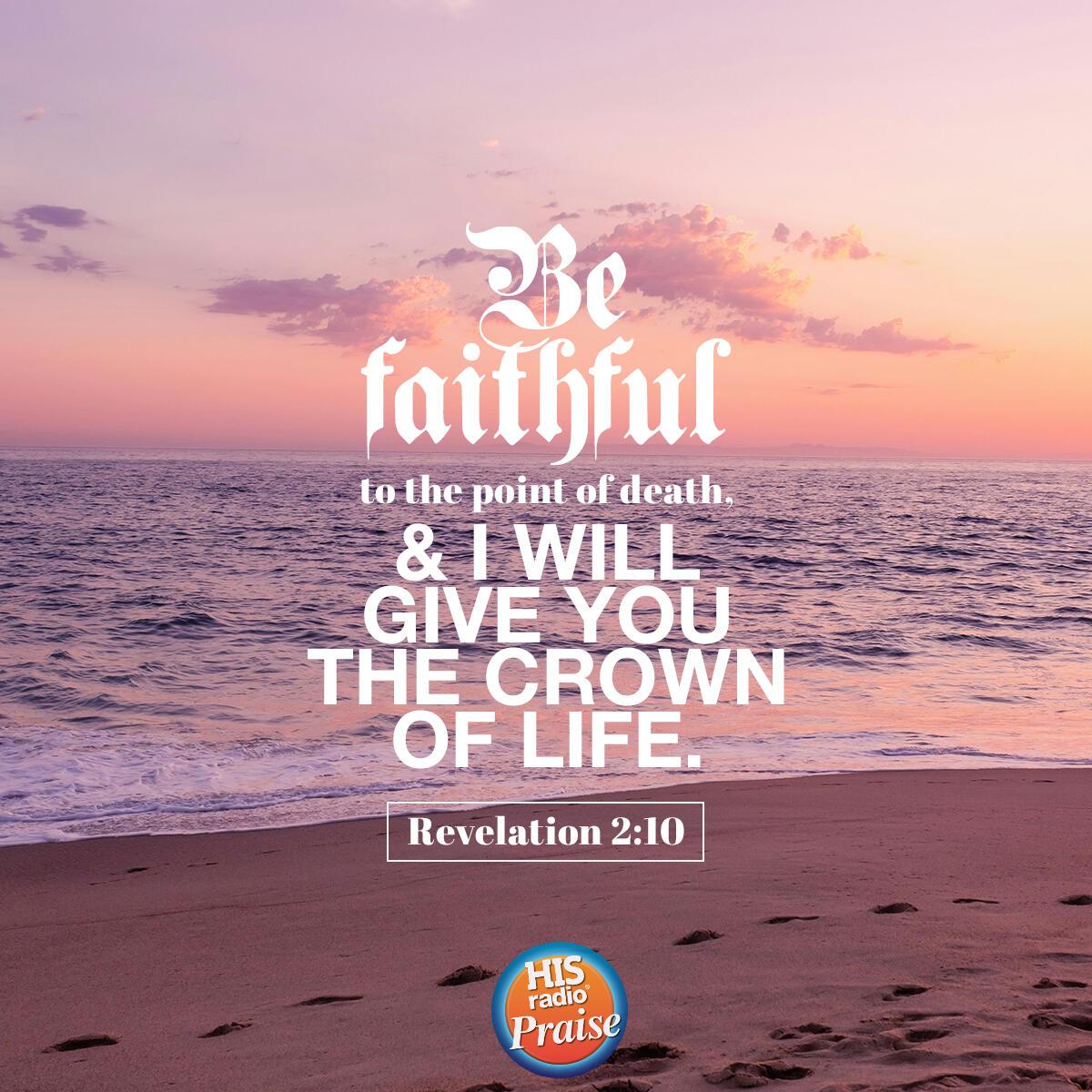 Revelation 2:10 - Verse of the Day