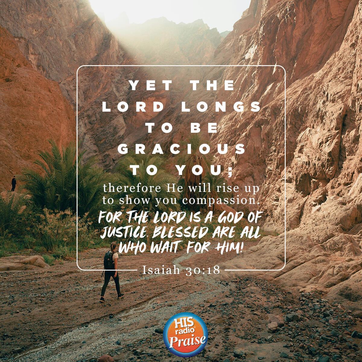 Isaiah 30:18 - Verse of the Day