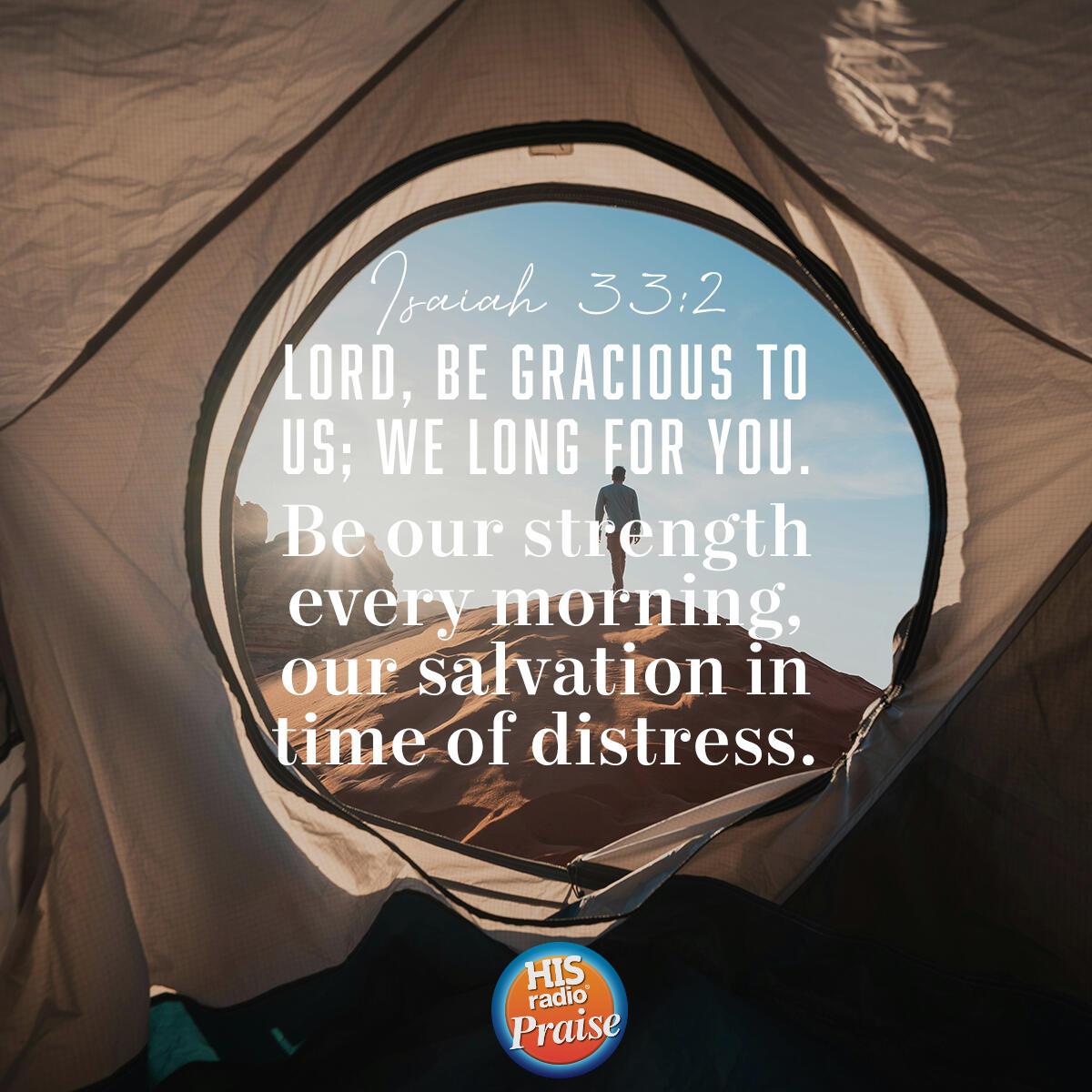 Isaiah 33:2 - Verse of the Day