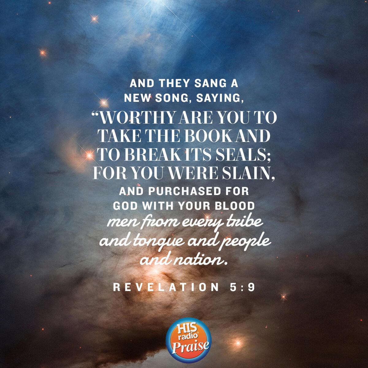 Revelation 5:9 - Verse of the Day