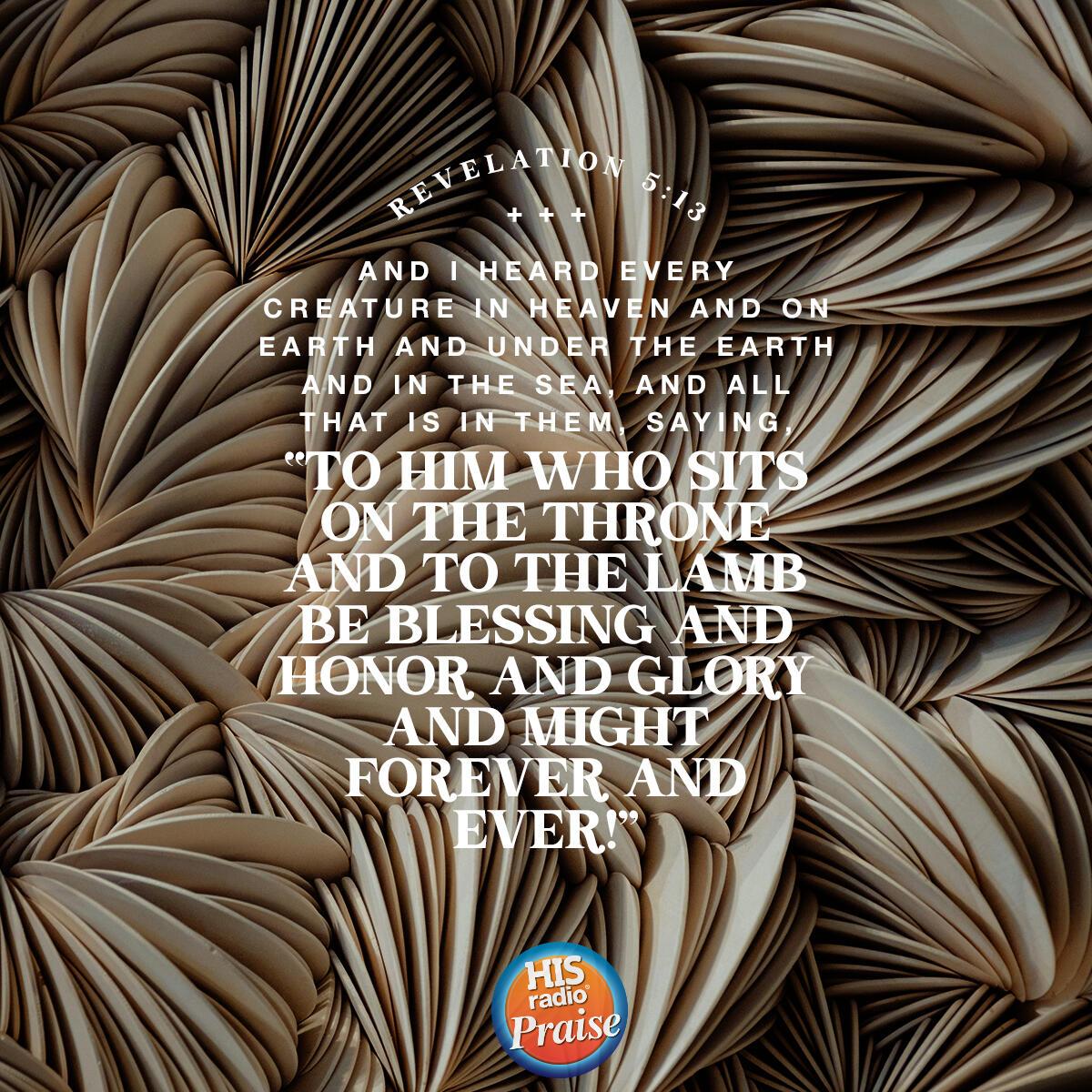 Revelation 5:13 - Verse of the Day