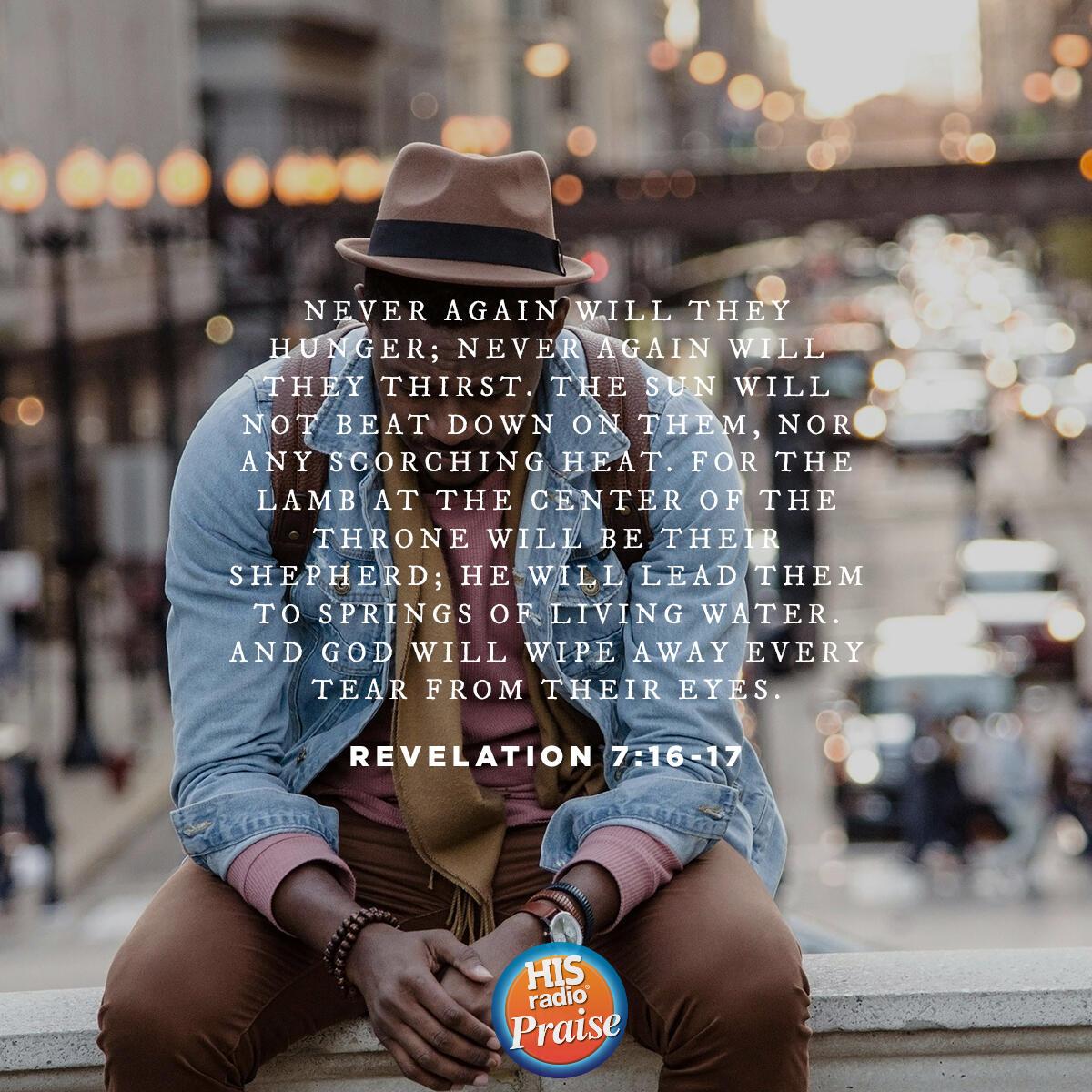 Revelation 7:16-17 - Verse of the Day