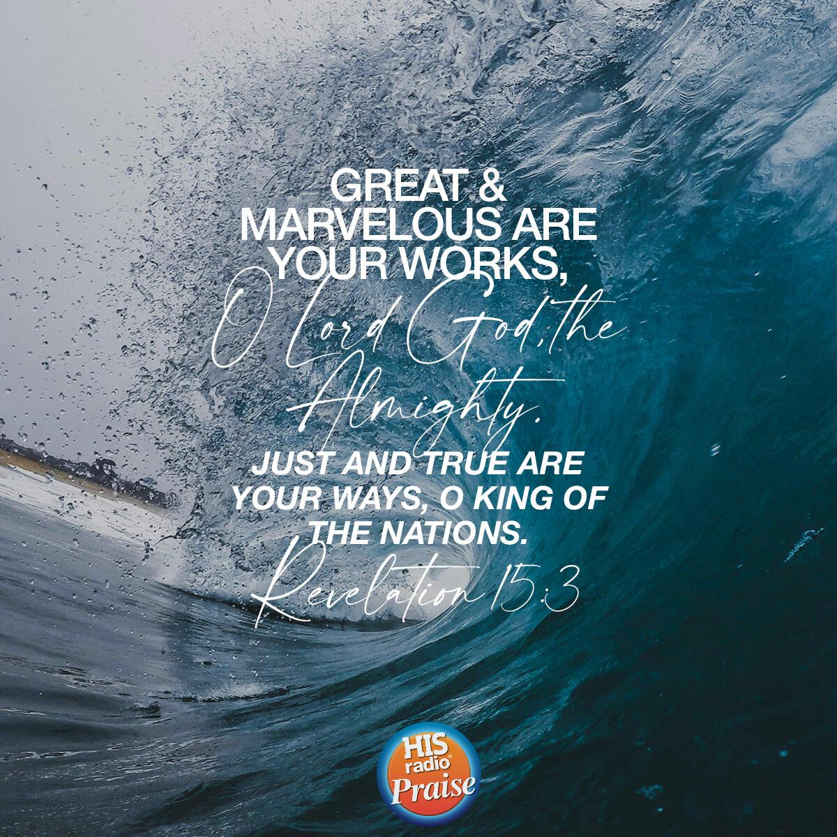 Revelation 15:3 - Verse of the Day