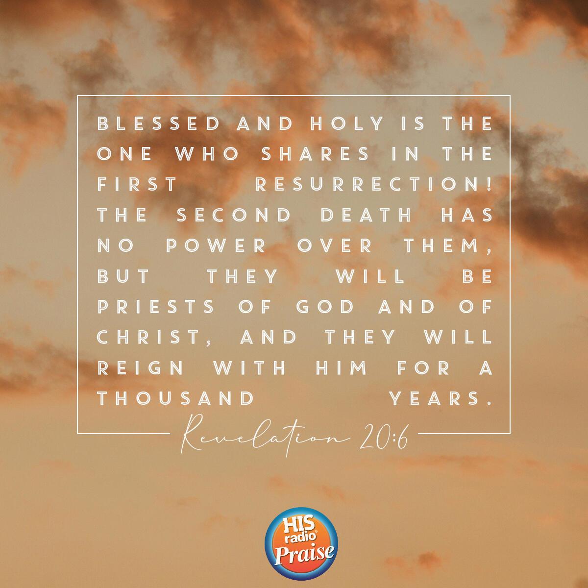 Revelation 20:6 - Verse of the Day