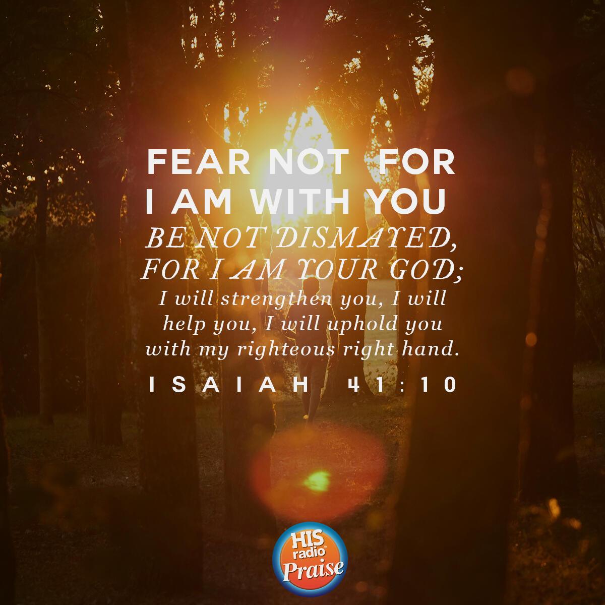 Isaiah 41:10 - Verse of the Day