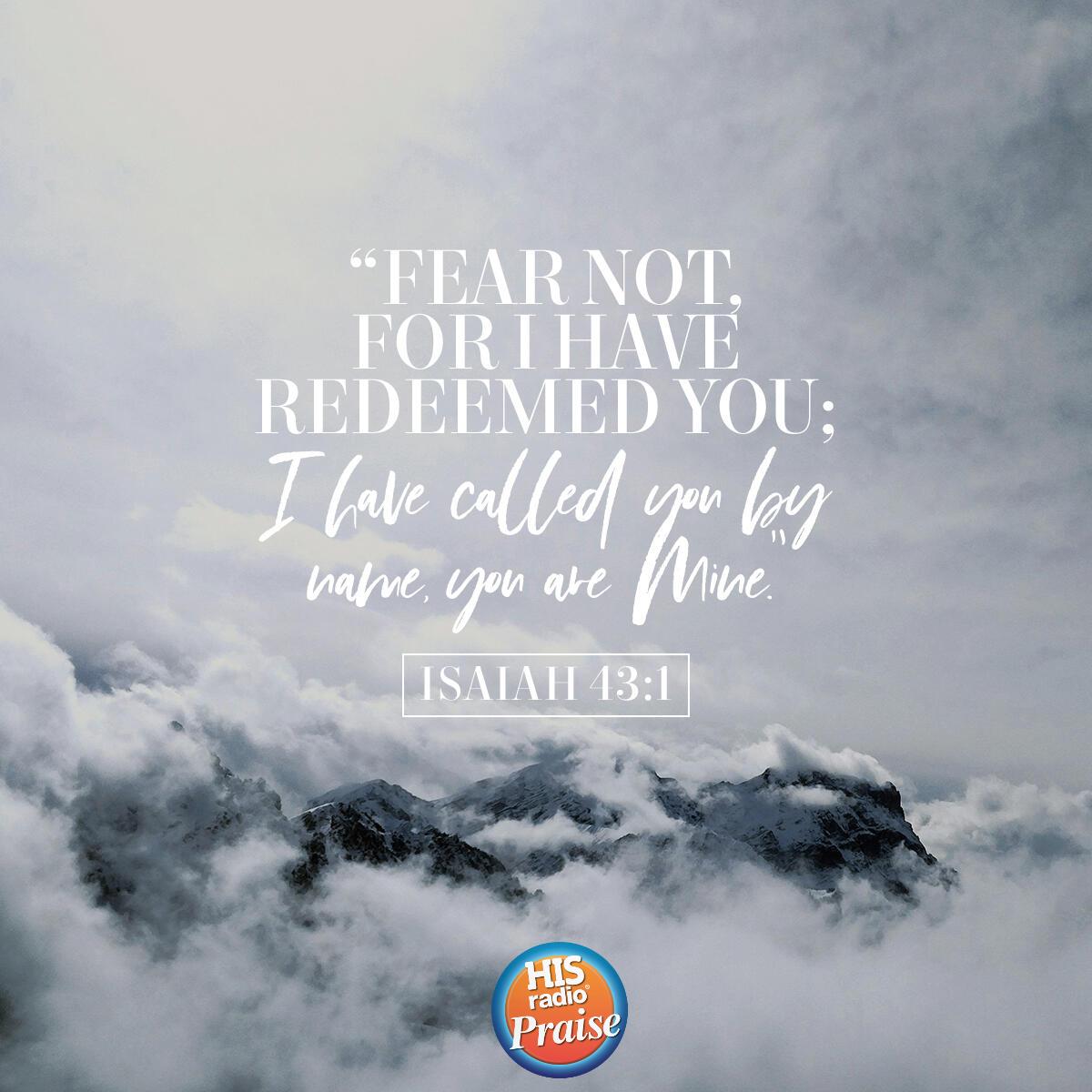 Isaiah 43:1 - Verse of the Day